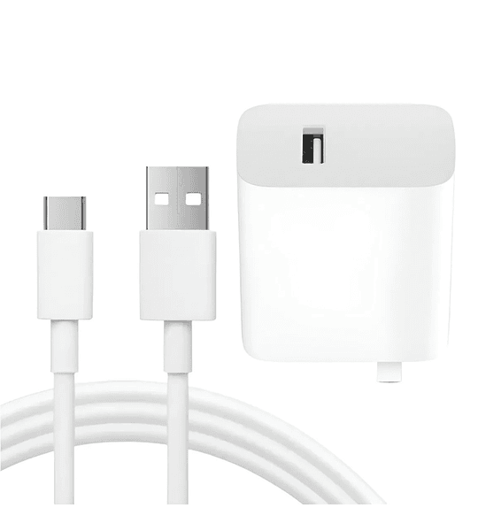 Kit Flash Charge Vivo 80W Cargador + Cable Original USB-C