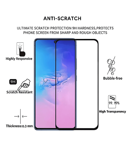 Protector Pantalla Nano Samsung A71 / A81 / A91 / Note 10 Lite / S10 Lite / Note 20