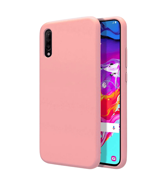 Funda Samsung A70 Silicona Case con Interior de Microfibra