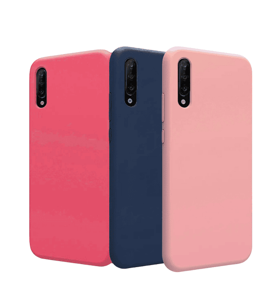 Funda Samsung A70 Silicona Case con Interior de Microfibra
