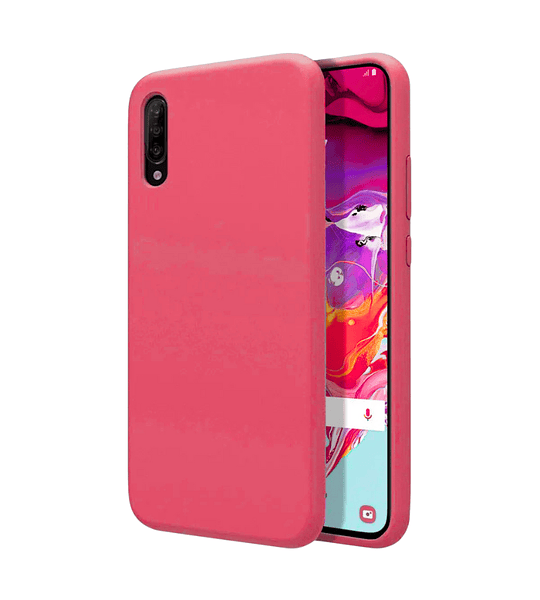 Funda Samsung A70 Silicona Case con Interior de Microfibra