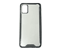 Funda Samsung A51 Transparente Acrigel Bumper Antigolpes Con Bordes De Colores