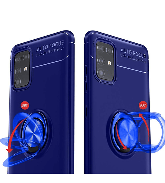 Funda Estuche Lujo Premiun Ring Case Samsung A51 