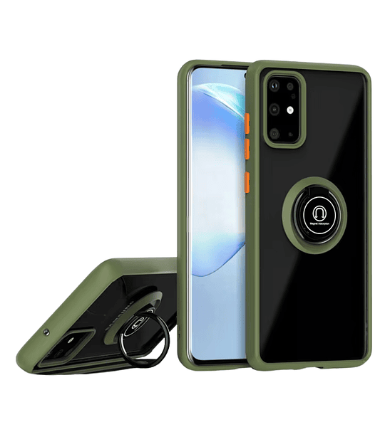 Funda Samsung A51 Ring Case Matte Magnética Antigolpes 