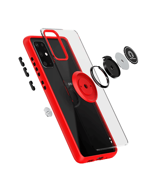 Funda Samsung A51 Ring Case Matte Magnética Antigolpes 
