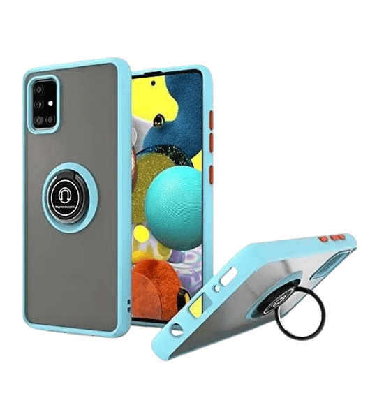 Funda Samsung A51 Ring Case Matte Magnética Antigolpes 