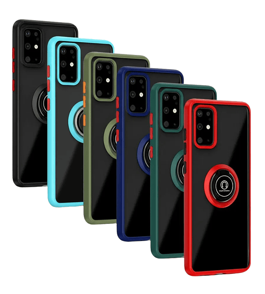 Funda Samsung A51 Ring Case Matte Magnética Antigolpes 