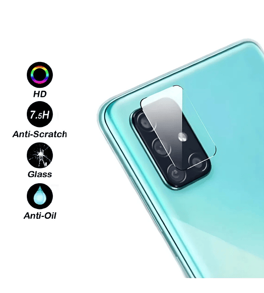 Protector Samsung A51 Lente Cámara Vidrio Compatible