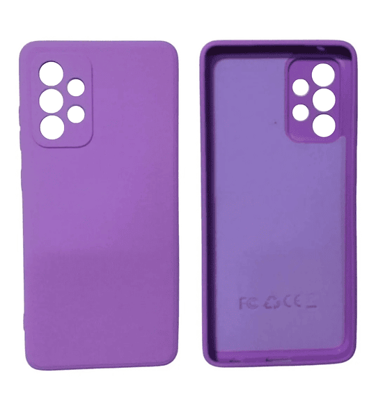 Funda Samsung A52 Estuche Silicon Protector Cámara 
