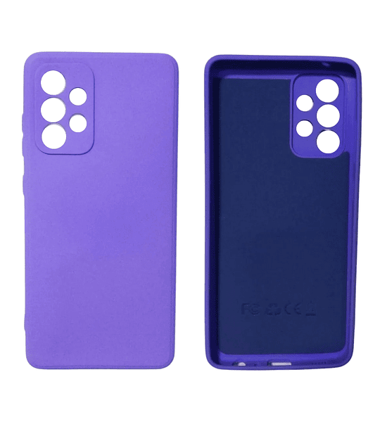Funda Samsung A52 Estuche Silicon Protector Cámara 