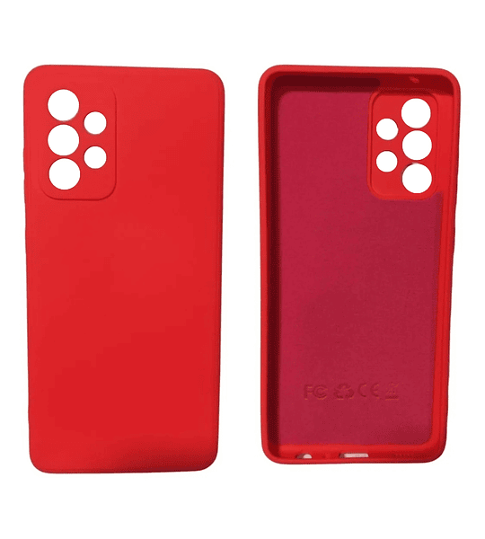Funda Samsung A52 Estuche Silicon Protector Cámara 