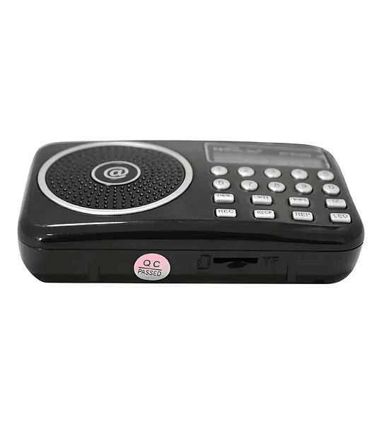 Radio Parlante Digital Nano-Tec NT-R1092 – AM/FM, USB, SD, Recargable