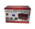 Radio Parlante Digital Nano-Tec NT-R1092 – AM/FM, USB, SD, Recargable