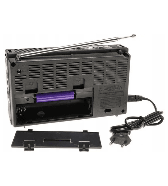 Radio Retro Portátil Nano-Tec NT-R1271 – AM/FM/SW con Reproductor USB y SD