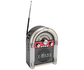 Radio Parlante Retro Nano-Tec NT-R1228 – AM/FM/SW con X-BASS, USB y SD