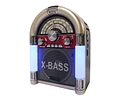 Radio Parlante Retro Nano-Tec NT-R1228 – AM/FM/SW con X-BASS, USB y SD