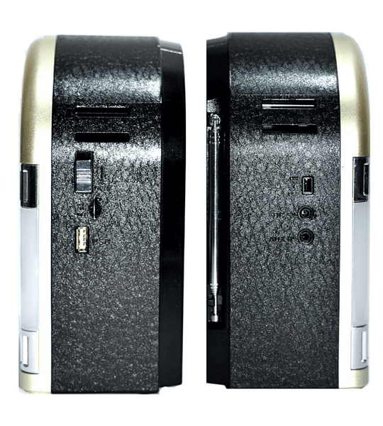 Radio Parlante Retro Nano-Tec NT-R1228 – AM/FM/SW con X-BASS, USB y SD