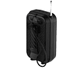 Radio Parlante Nano-tec NT-R2460 Portátil Recargable, FM, USB, SD, Bluetooth