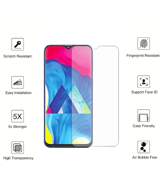 Samsung M21, M30, M30s, M31, Y6P Honor 30i Protector Premium Pantalla Irrompible Ceramico