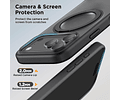 Funda Americana iPhone 17 Soporte Giratorio 360° Magnetico Protección Total