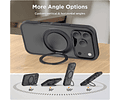 Funda Americana iPhone 17 Air Soporte Giratorio 360° Magnetico  Protección Total