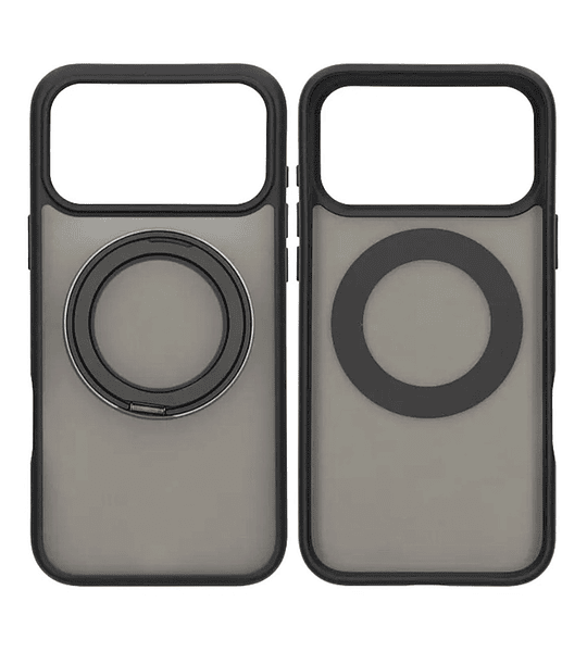 Funda Americana iPhone 17 Pro Soporte Giratorio 360° Magnetico Protección Total