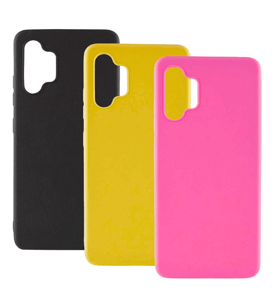 Funda Protector case protector  flexible microfibra interna samsung A32