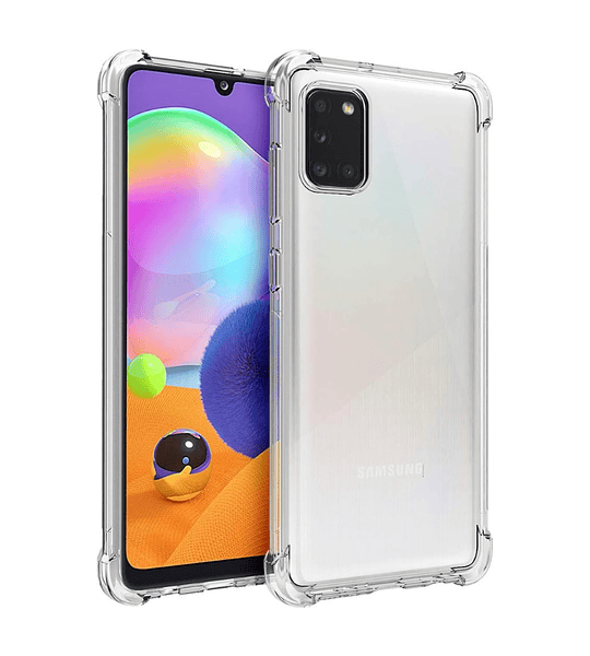 Samsung A31 Funda Estuche Esquinas Redorzadas Bumper 