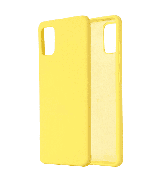 Funda Samsung A31 Silicona Case con Interior de Microfibra