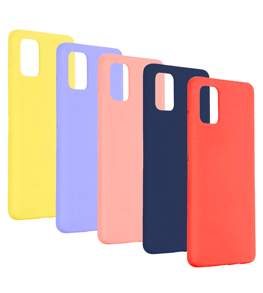 Funda Samsung A31 Silicona Case con Interior de Microfibra