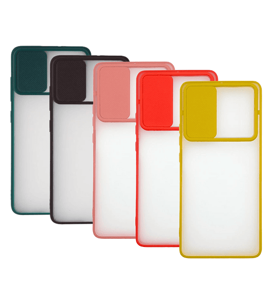 Funda Samsung A31 Estuche Traslucido Matte Protector de Camara 