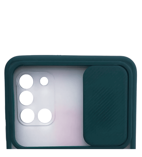 Funda Samsung A31 Estuche Traslucido Matte Protector de Camara 