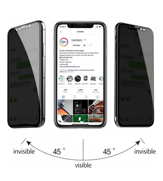 Samsung A31 / M31  Protector de Pantalla Cerámico Antiespía 