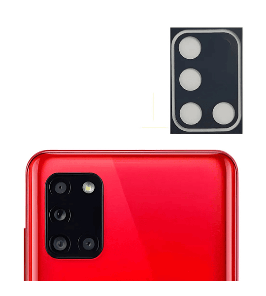 Protector Samsung A31 Cerámico Film Cámara Irrompible