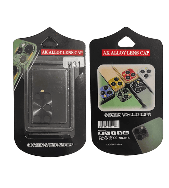 Samsung A31 Protector Lente Cámara Metal 