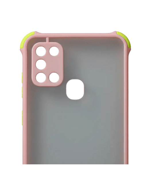 Samsung A21S Funda Borde Color Protector Camara