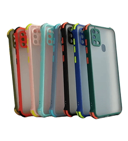 Samsung A21S Funda Borde Color Protector Camara
