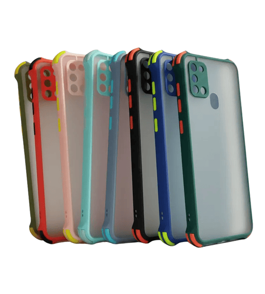 Samsung A21S Funda Borde Color Protector Camara