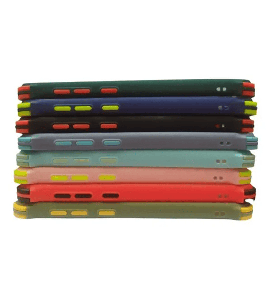 Samsung A21S Funda Borde Color Protector Camara