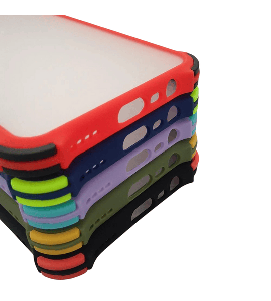 Samsung A21S Funda Borde Color Protector Camara