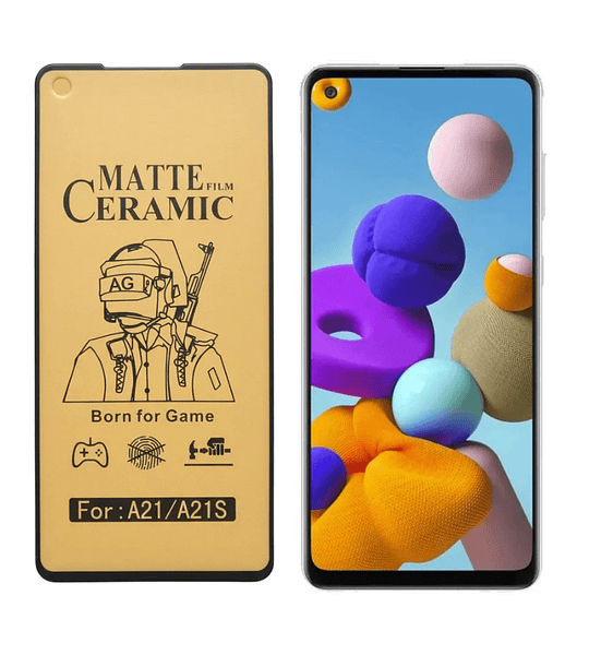   Samsung A21 / A21s Protector Pantalla Cerámico Matte
