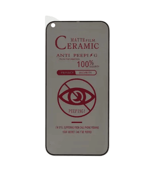 Samsung A21 / A21S Protector Vidrio Ceramico Full Cover original Antiespia 