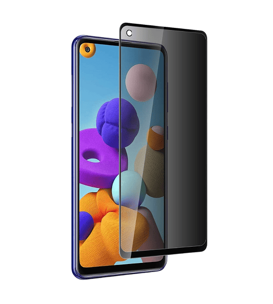 Samsung A21 / A21S Protector Vidrio Ceramico Full Cover original Antiespia 
