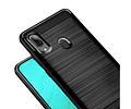 Samsung Galaxy A20 / A30 Funda Estuche Carbono