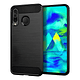 Samsung Galaxy A20 / A30 Funda Estuche Carbono
