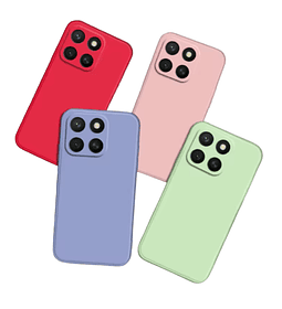 Funda Estuche silicon case Honor X8C protección ligera y elegante