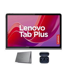 Tablet Lenovo Tab Plus 11.5” 2K + Funda Protectora + Audífonos Moto Buds 115