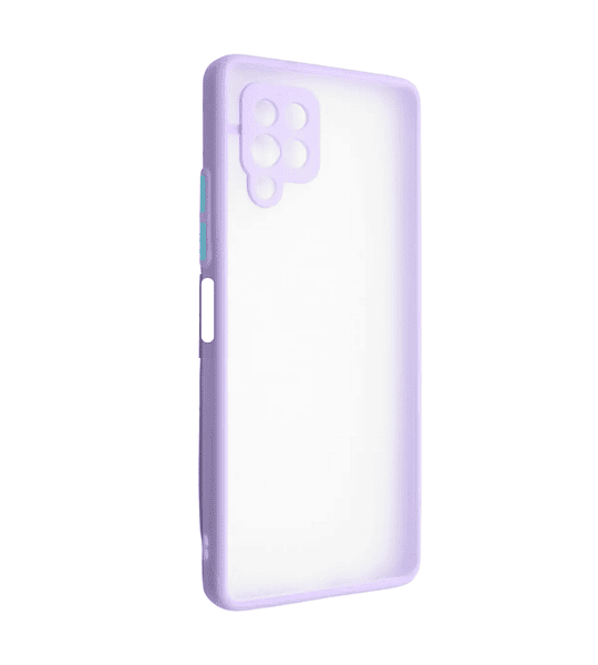 Samsung A12 Funda Borde Color Protector Camara 