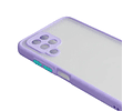 Samsung A12 Funda Borde Color Protector Camara 