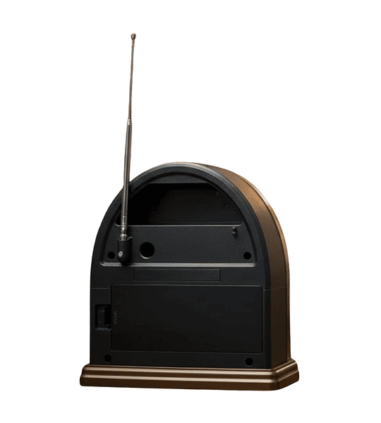 Radio Vintage Retro Fox Tech FX-259BT AM/FM/SW Altavoz, Bluetooth Alta Sencibilidad